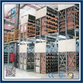 Multi-tier warehouse shelving